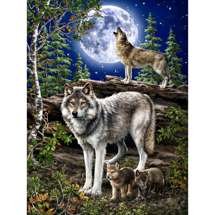 Wolf Pack 500 Piece Jigsaw Puzzle Springbok - for just $17.99! 