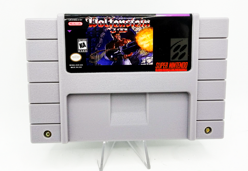 Wolfenstein 3D Uncut Redux SNES Reproduction Cart - for just $39.99! 