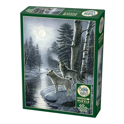Wolves by Moonlight 1000 Piece Jigsaw Puzzle Cobble Hill - for just $19.99! 