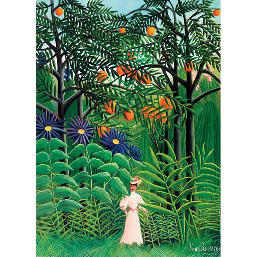Woman Walking in an Exotic Forest 1000 Piece Jigsaw Puzzle Eurographics - for just $19.99! 