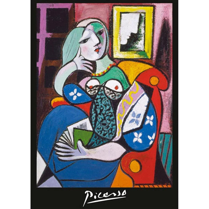 Woman with Book Picasso 1000 Piece Jigsaw Puzzle Piatnik - for just $24.99! 
