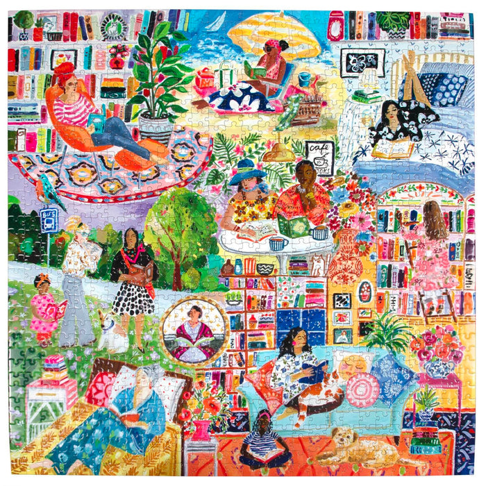 Women Reading 1000 Piece Jigsaw Puzzle eeBoo - for just $26.99! 