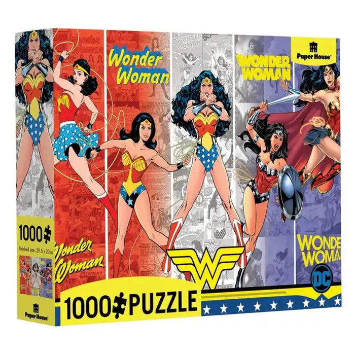 Wonder Woman Generations 1000 Piece Jigsaw Puzzles Paper House - for just $24.99! 