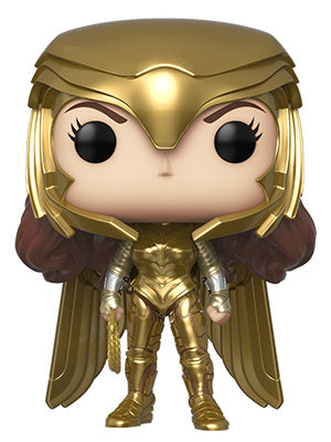 Funko POP! Wonder Woman 1984 - Wonder Woman Gold Power (Metallic) Vinyl Figure - for just $11.99! 