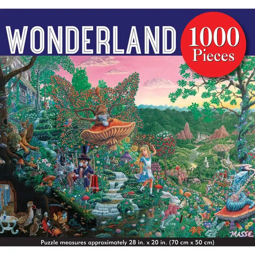 Wonderland 1000 Piece Jigsaw Puzzle Peter Pauper - for just $19.99! 
