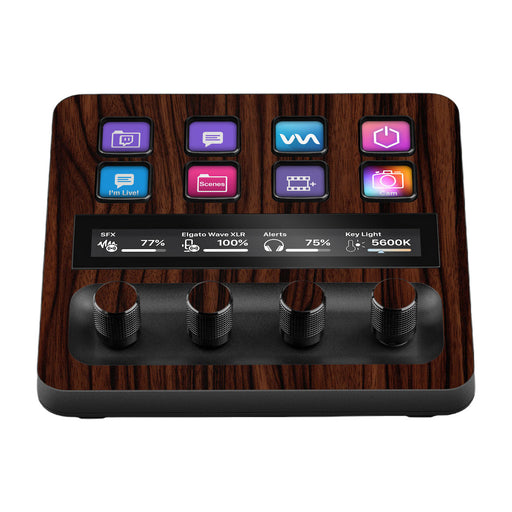 Elgato Stream Deck + Wood Series Skins - for just $16! 