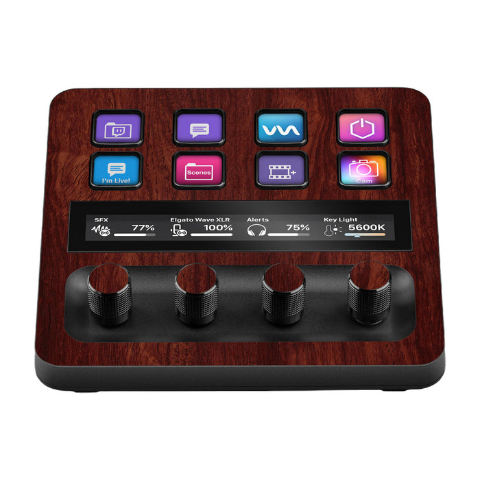 Elgato Stream Deck + Wood Series Skins - for just $16! 