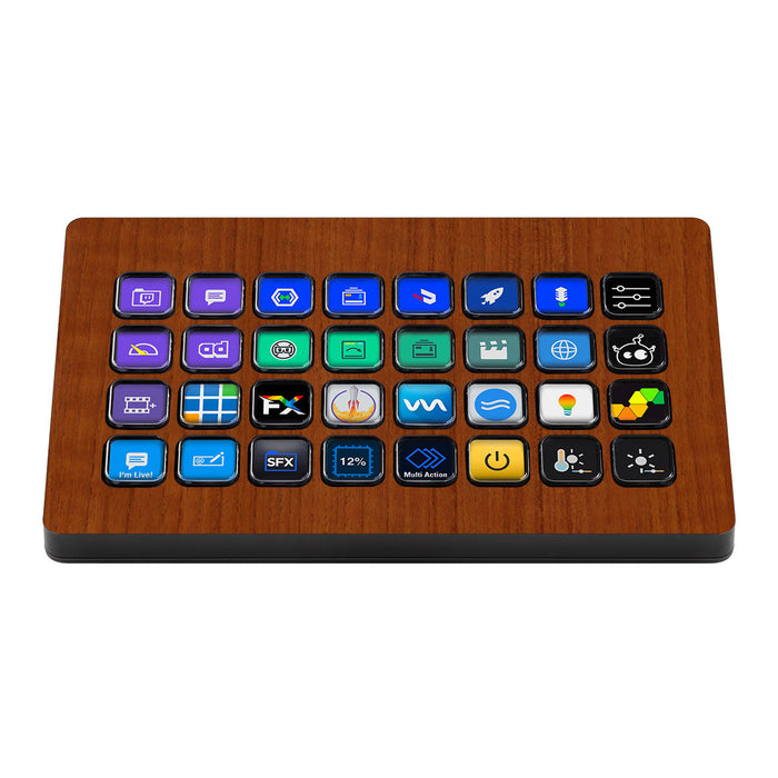 Elgato Stream Deck XL Wood Series Skins - for just $16! 