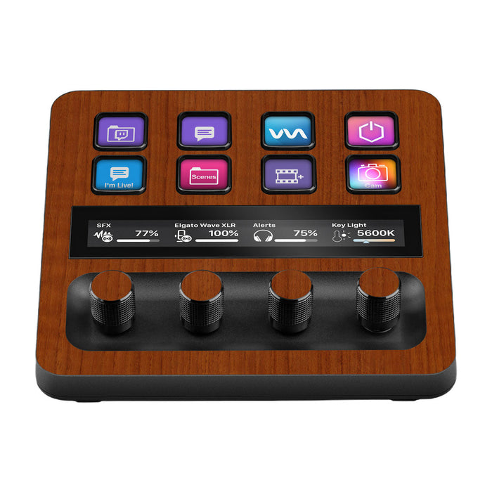 Elgato Stream Deck + Wood Series Skins - for just $16! 