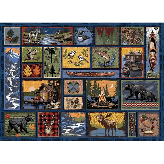 Woodcraft 1000 Piece Jigsaw Puzzle Cobble Hill - for just $19.99! 