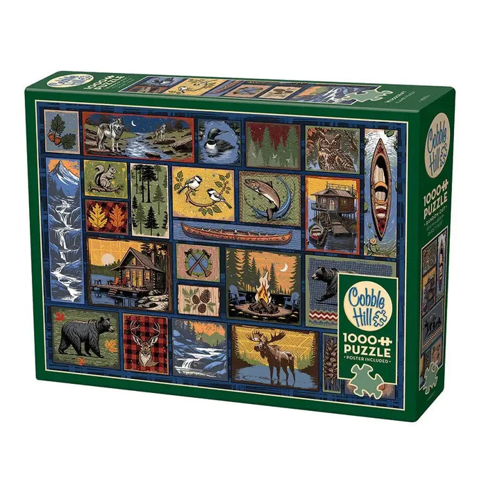 Woodcraft 1000 Piece Jigsaw Puzzle Cobble Hill - for just $19.99! 