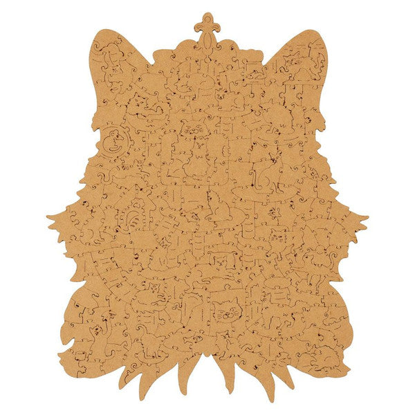 Wooden Puzzle: Cat King - for just $23.99! 