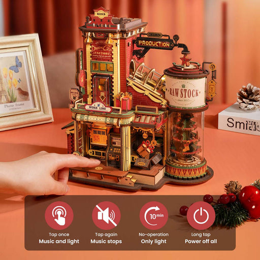 Wooden Puzzle: Dream Gift Factory Wooden Music Box - for just $69.99! 