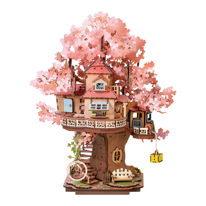 Wooden Puzzle: Sakura Tree House - for just $42.99! 