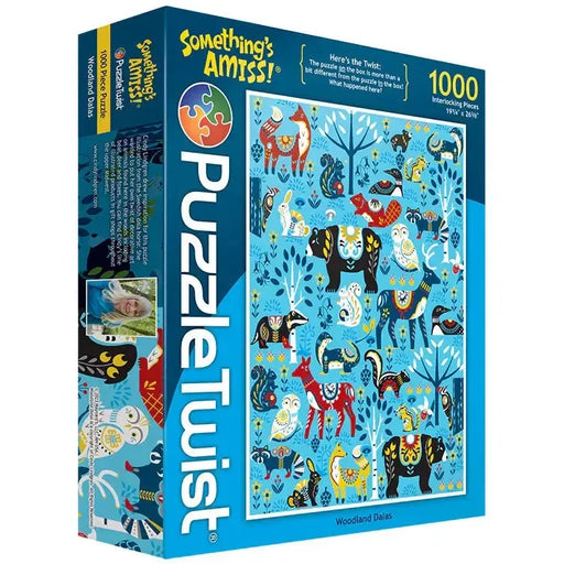 Woodland Dalas "Something's Amiss!" 1000 Piece Jigsaw Puzzle PuzzleTwist - for just $25.99! 