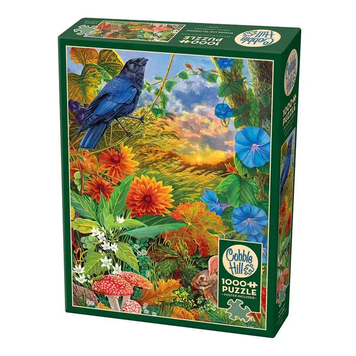 Woodland Gathering 1000 Piece Jigsaw Puzzle Cobble Hill - for just $19.99! 
