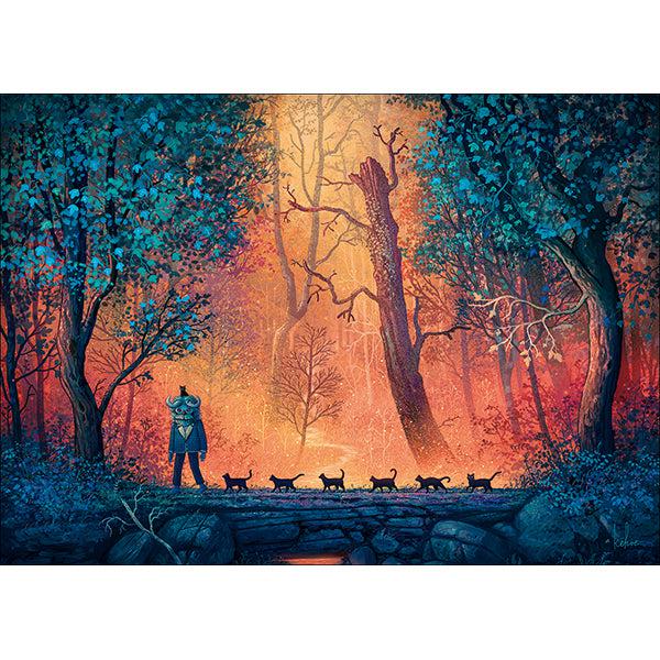 Woodland March Inner Mystic 1000 Piece Jigsaw Puzzle Heye - for just $29.99! 