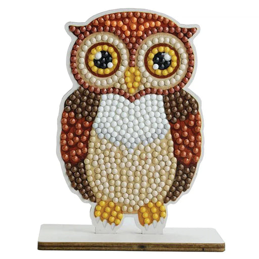 Woodland Owl Crystal Art Fantasy Buddies Kit Craft Buddy - for just $5.99! 