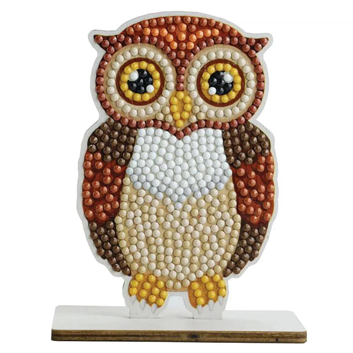 Woodland Owl Crystal Art Fantasy Buddies Kit Craft Buddy - for just $5.99! 
