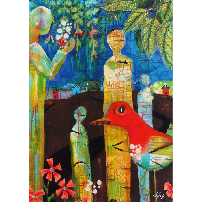 Woodland Walk 500 Piece Premium Jigsaw Puzzle Art & Fable - for just $27.99! 