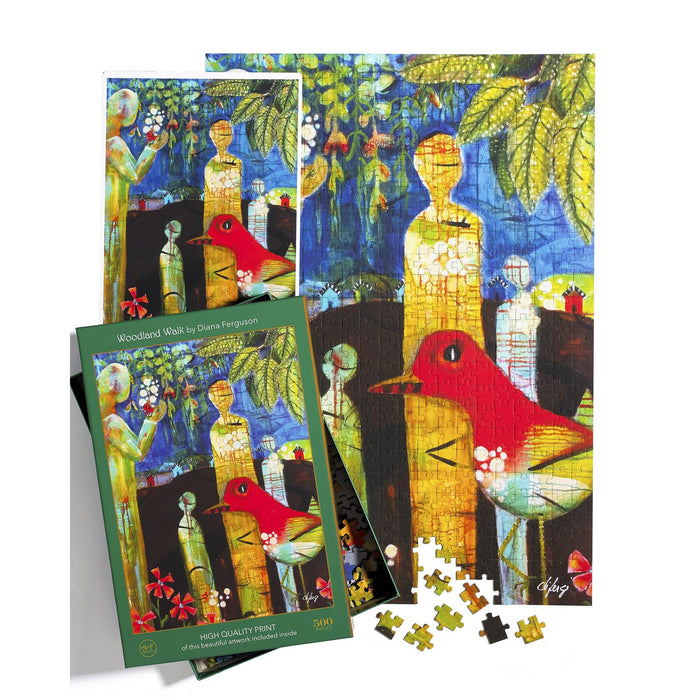 Woodland Walk 500 Piece Premium Jigsaw Puzzle Art & Fable - for just $27.99! 