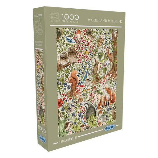 Woodland Wildlife 1000 Piece Jigsaw Puzzle Gibsons - for just $24.99! 
