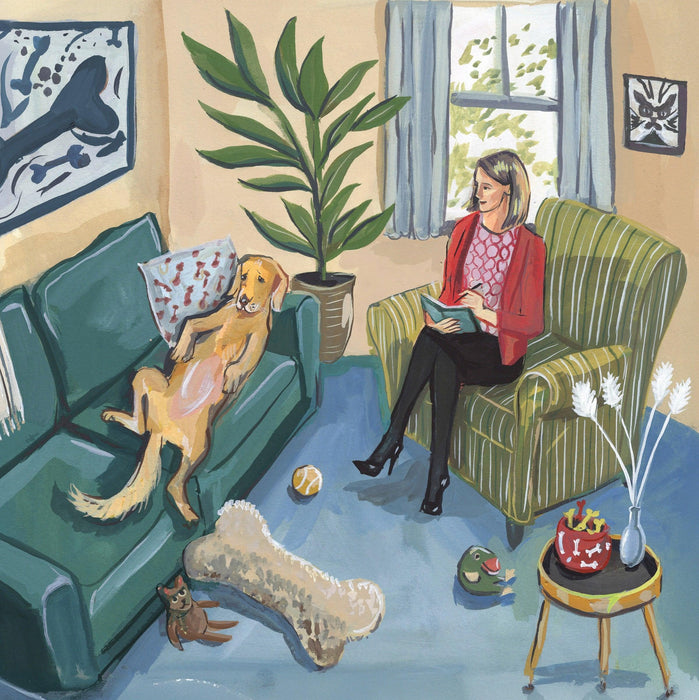 Woof Me Everything by Jenny Kroik 100 Piece Mini Jigsaw Puzzle NYPC - for just $14.99! 