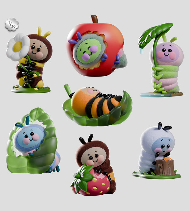Wooly Bear and Friends Vinyl Blind Box (1 Blind Box) - for just $19.99! 
