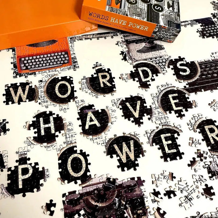 Words Have Power 1000 Piece Jigsaw Puzzle Gibbs Smith - for just $19.99! 