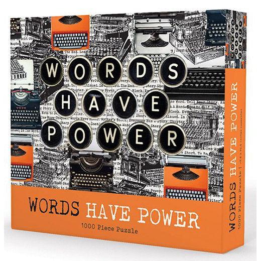 Words Have Power 1000 Piece Jigsaw Puzzle Gibbs Smith - for just $19.99! 