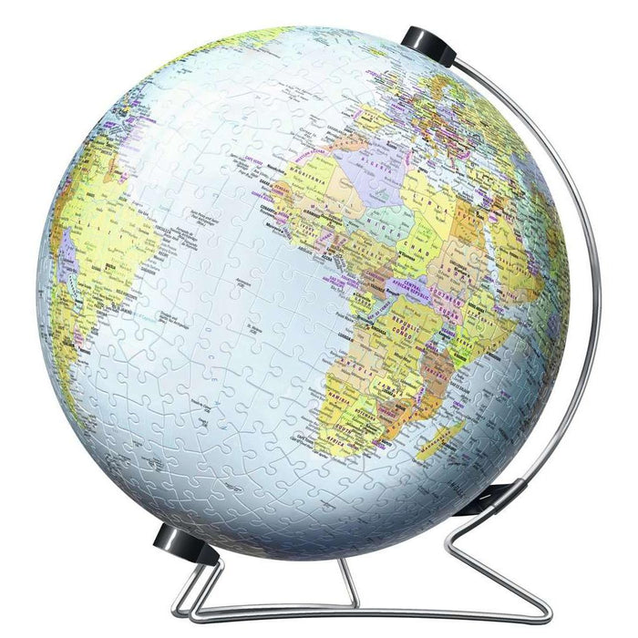 World Globe with Stand 550 Piece 3D Jigsaw Puzzle Ravensburger - for just $54.99! 