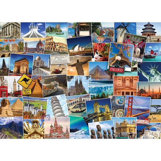 World Globetrotter 1000 Piece Jigsaw Puzzle Eurographics - for just $19.99! 