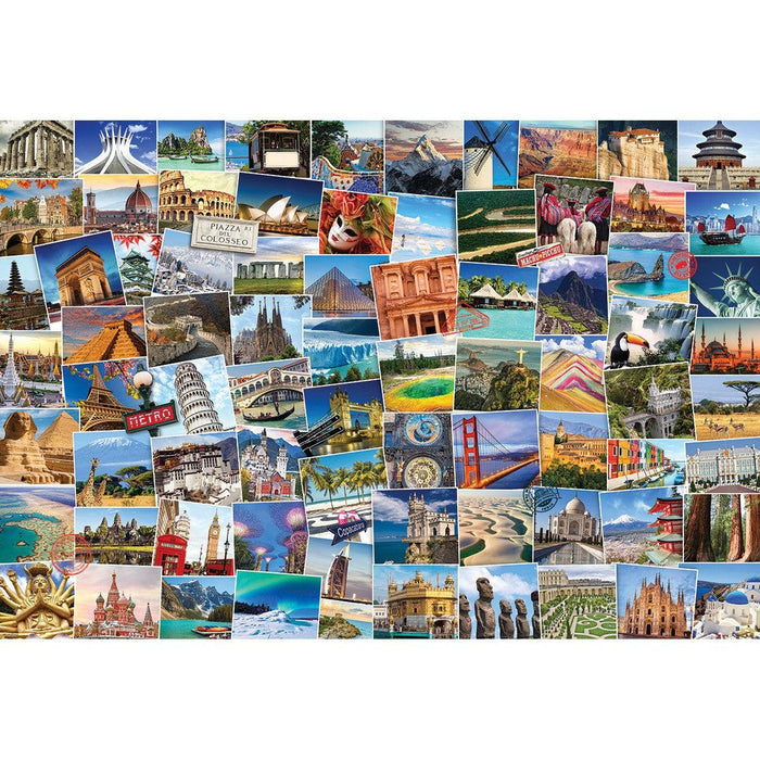 World Globetrotter 2000 Piece Jigsaw Puzzle Eurographics - for just $29.99! 
