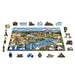 World Landmarks 300 Piece Wood Jigsaw Puzzle Wooden City - for just $24.99! 