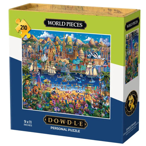 World Pieces 210 Piece Jigsaw Puzzle Dowdle - for just $11.99! 