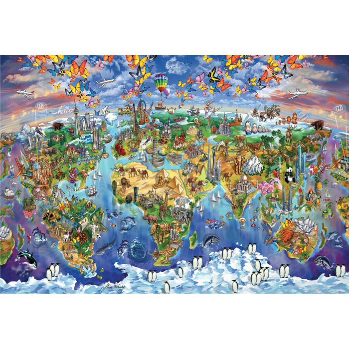 World Wonders 5000 Piece Jigsaw Puzzle Eurographics - for just $69.99! 