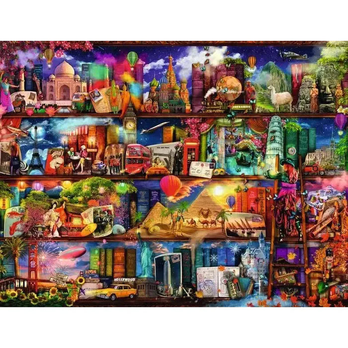 World of Books 2000 Piece Jigsaw Puzzle Ravensburger - for just $39.99! 
