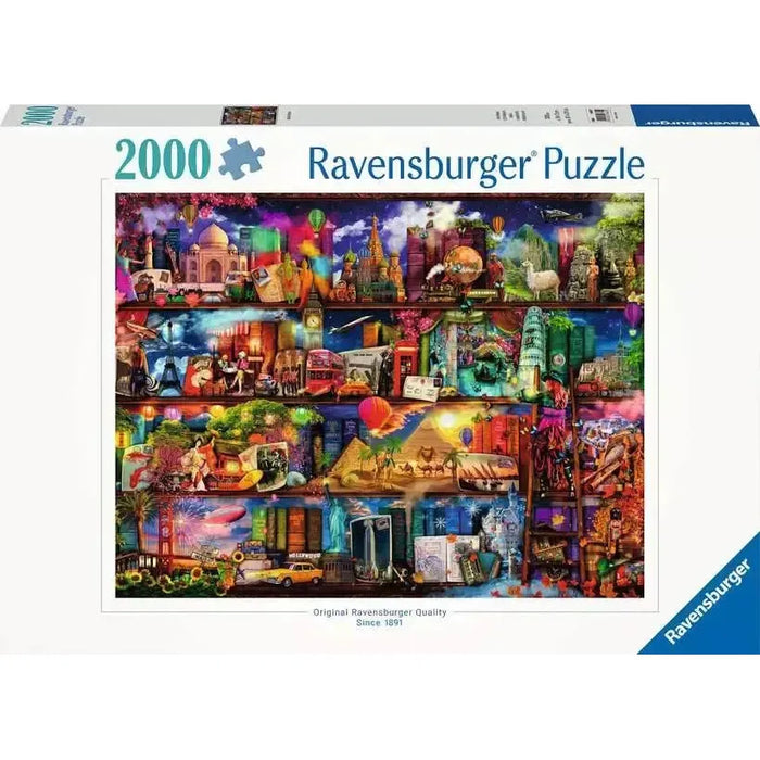 World of Books 2000 Piece Jigsaw Puzzle Ravensburger - for just $39.99! 