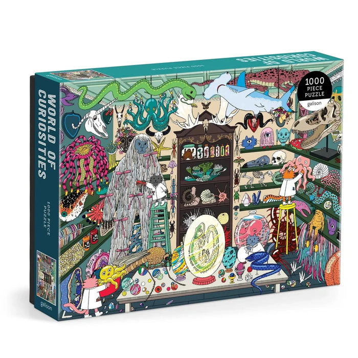 World of Curiosities 1000 Piece Jigsaw Puzzle Galison - for just $19.99! 