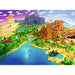 World of Minecraft 500 Piece Jigsaw Puzzle Ravensburger - for just $19.99! 