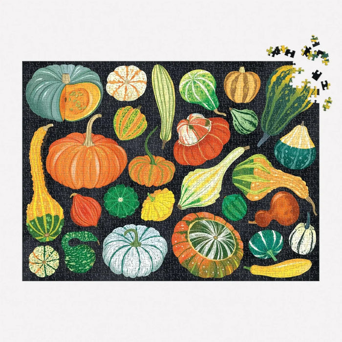 World of Pumpkins 1000 Piece Jigsaw Puzzle Galison - for just $19.99! 