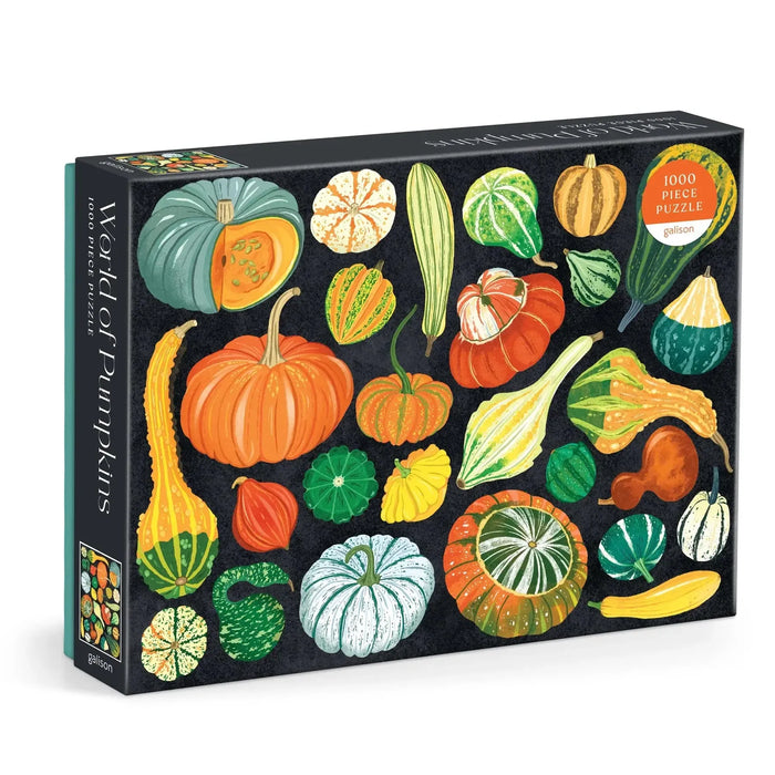 World of Pumpkins 1000 Piece Jigsaw Puzzle Galison - for just $19.99! 