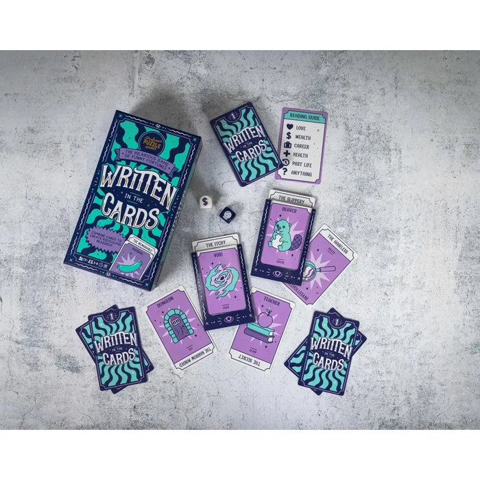 Written in the Cards - Dice & Cards Funny Fortune Game - Professor Puzzle - for just $19.99! 