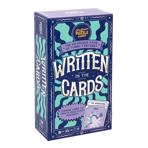 Written in the Cards - Dice & Cards Funny Fortune Game - Professor Puzzle - for just $19.99! 