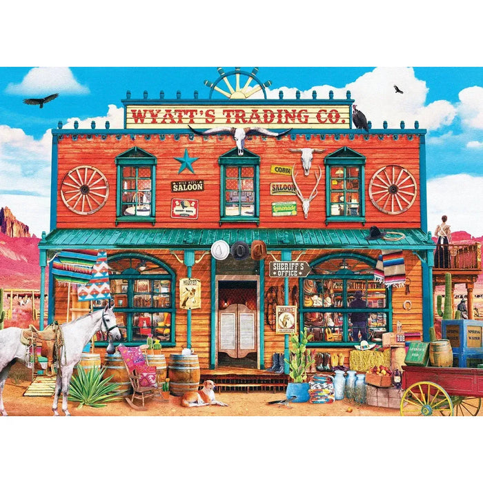 Wyatt's Trading Co 1000 Piece Jigsaw Puzzle Eurographics - for just $21.99! 
