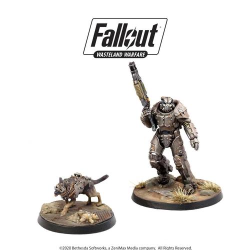 Fallout: Wasteland Warfare - Survivors - X01 & Dogmeat - for just $27! 