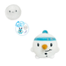 Fiesta: 4-Inch Holiday Reversible Snowball Plush - for just $9.99! 