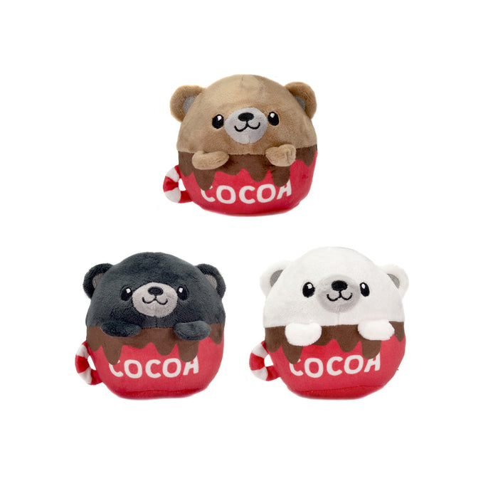Fiesta: 4 Inch Bears in Coco Mug Plush - for just $7.99! 