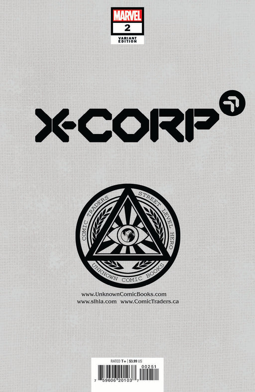 X-Corp #3 Unknown Comics Stephen Segovia Exclusive Virgin Var (07/14/2021) - for just $20! 