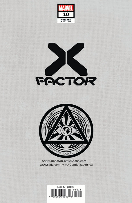 X-Factor #10 Unknown Comics Creees Exclusive Spoiler Virgin Var Gala (06/30/2021) - for just $20! 